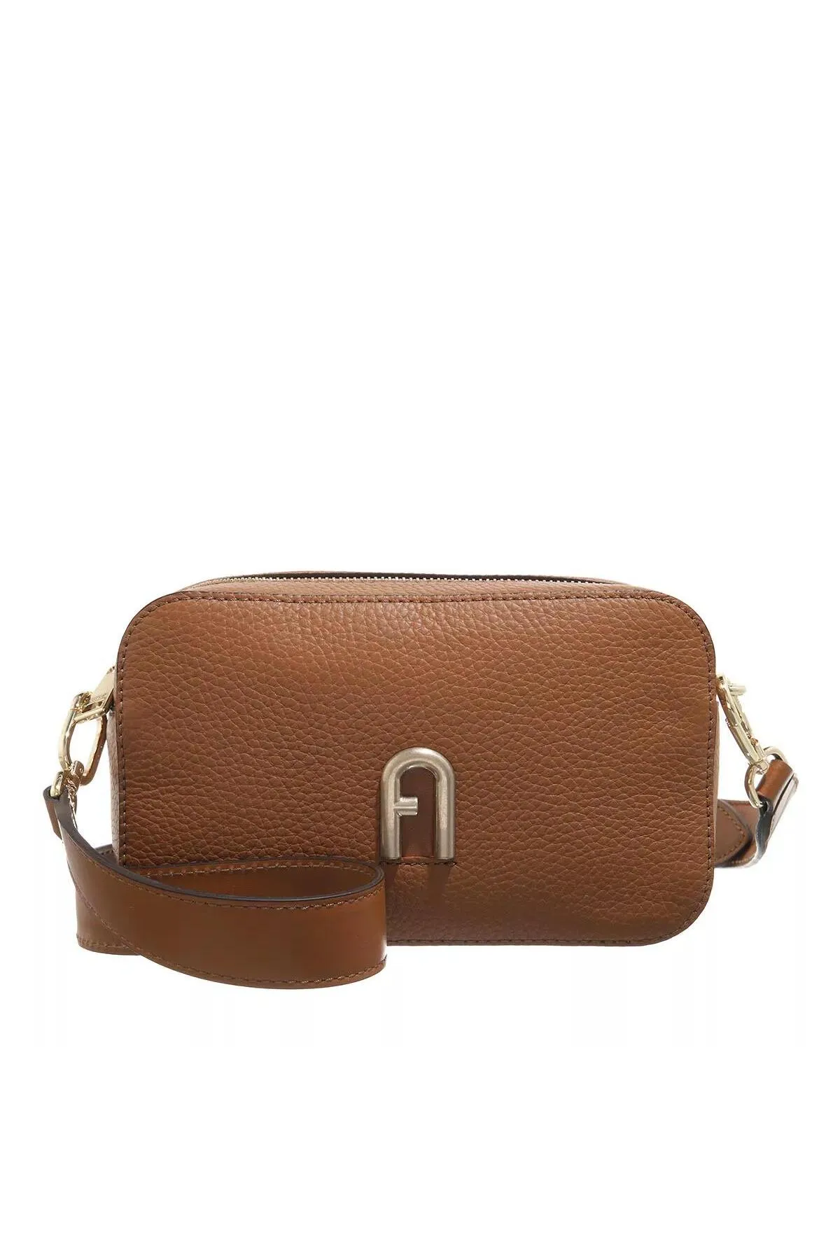 FURLA  Primula Mini Crossbody Sorrento Cognac H
