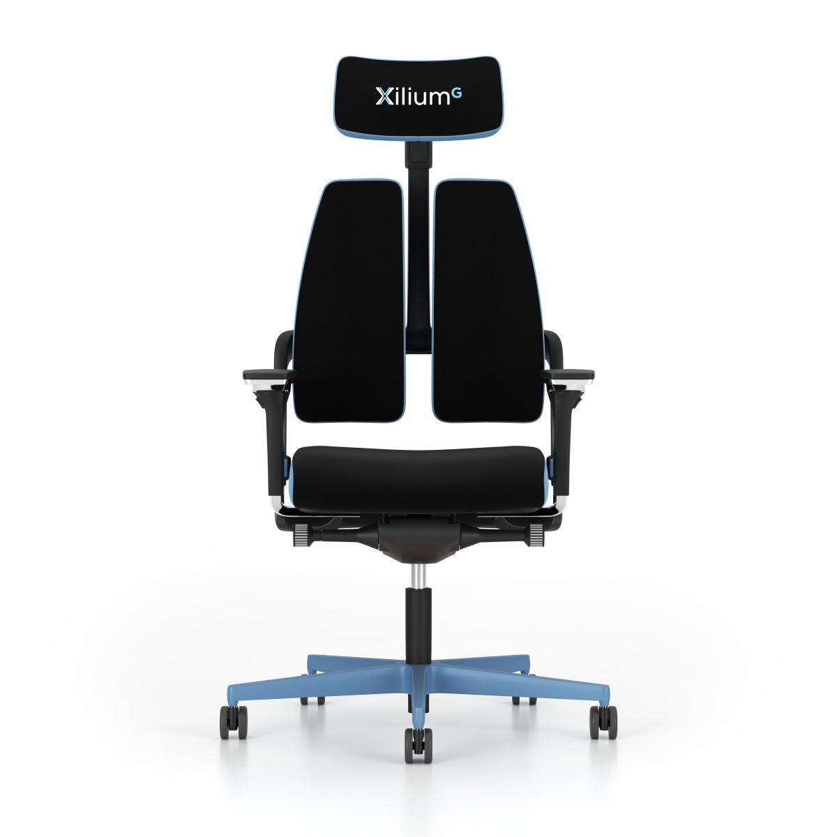 Gamingstuhl Xilium Schwarz-Blau