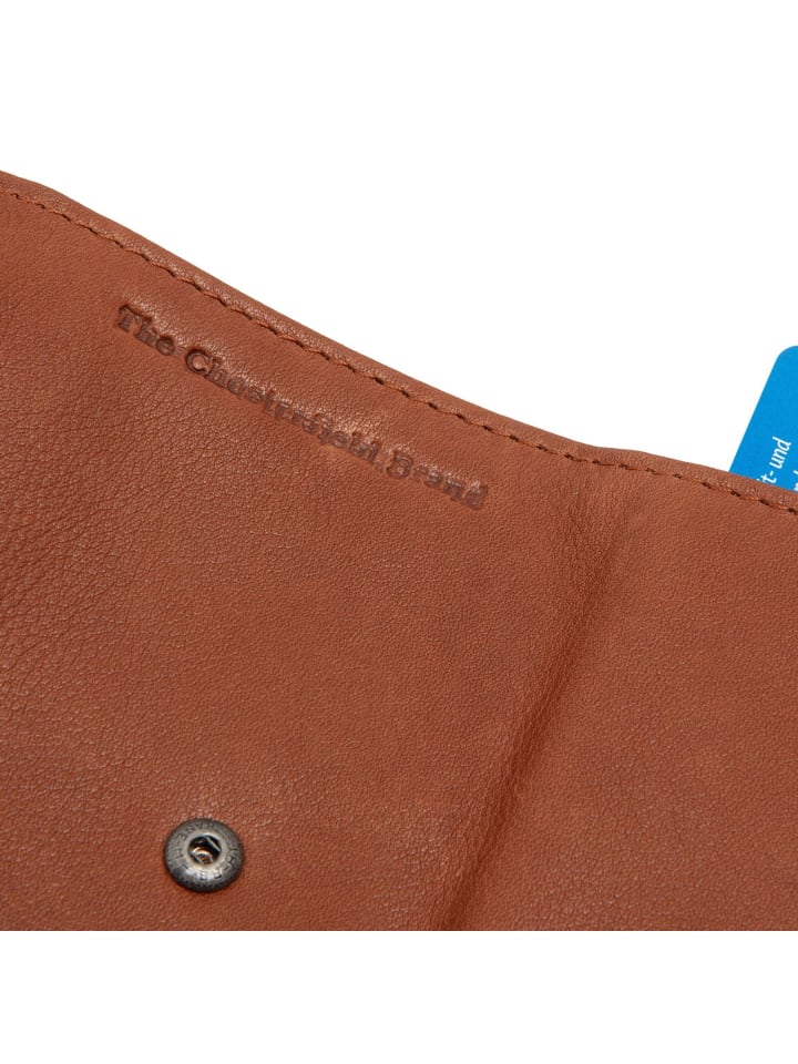 The Chesterfield Brand Nivala Geldbörse RFID Schutz Leder 7.5 cm in cognac günstig kaufen onesize