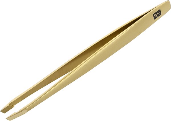 ZWILLING Beauty Premium Pinzette, schräg - gold Pinzette