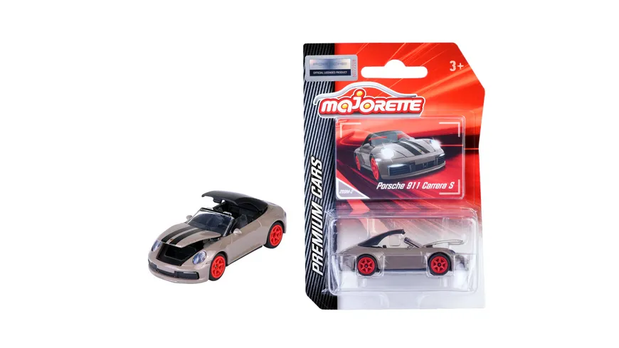 Majorette - Prem. Porsche 911 Carrera S Cabriolet