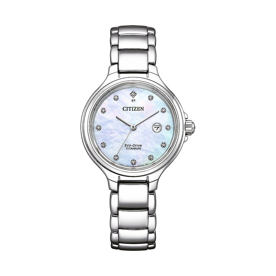 Citizen Damenuhr Super Titanium Eco Drive
