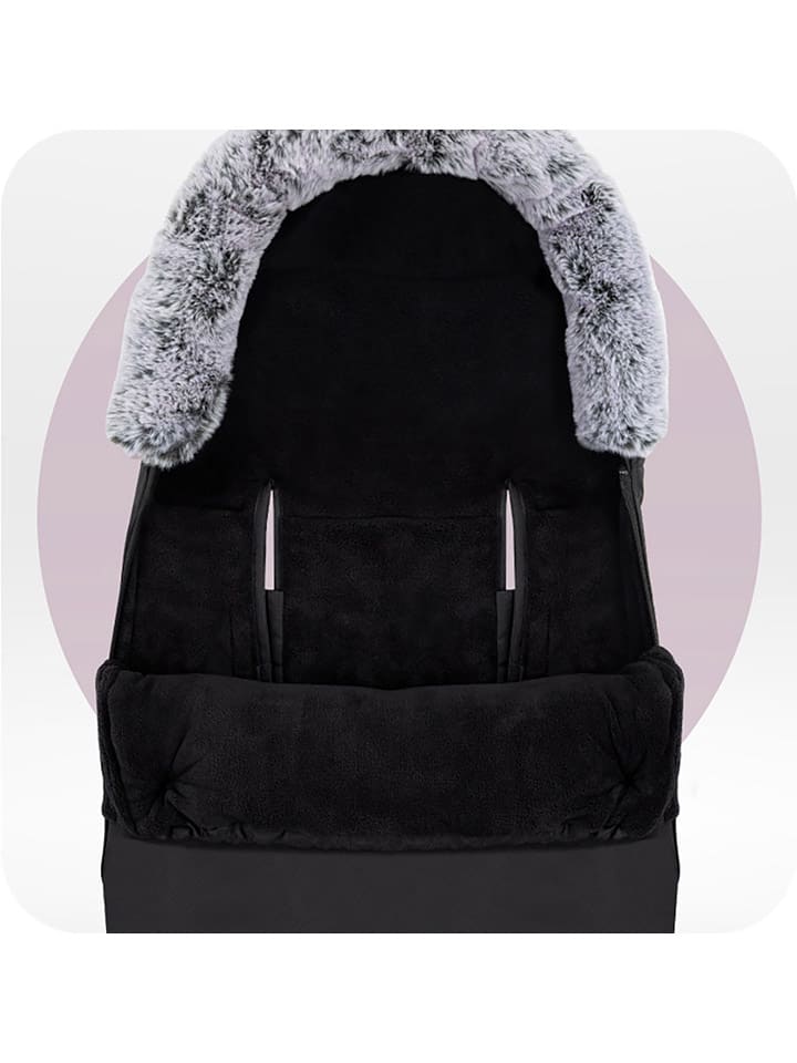 MoMi Thermo-Fußsack in Schwarz günstig kaufen onesize