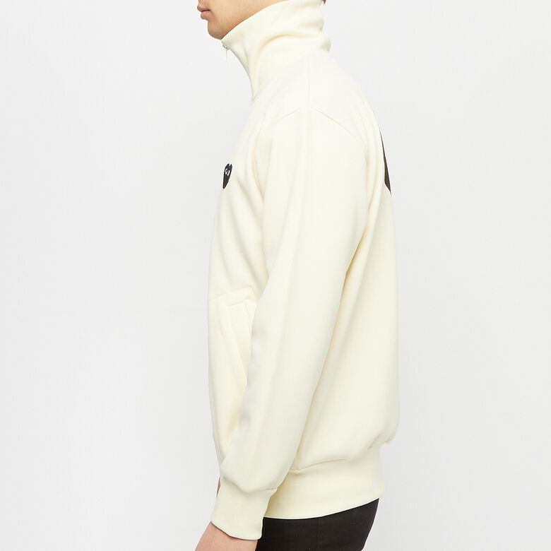 Comme des Garcons Play Play Sweatshirt Big Heart ivory