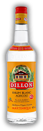 Dillon Rhum Blanc 40% Dillon Rhum Blanc 40% Eleganter, finessenreicher weißer Rum. 0,7	 Liter - Vol 40%