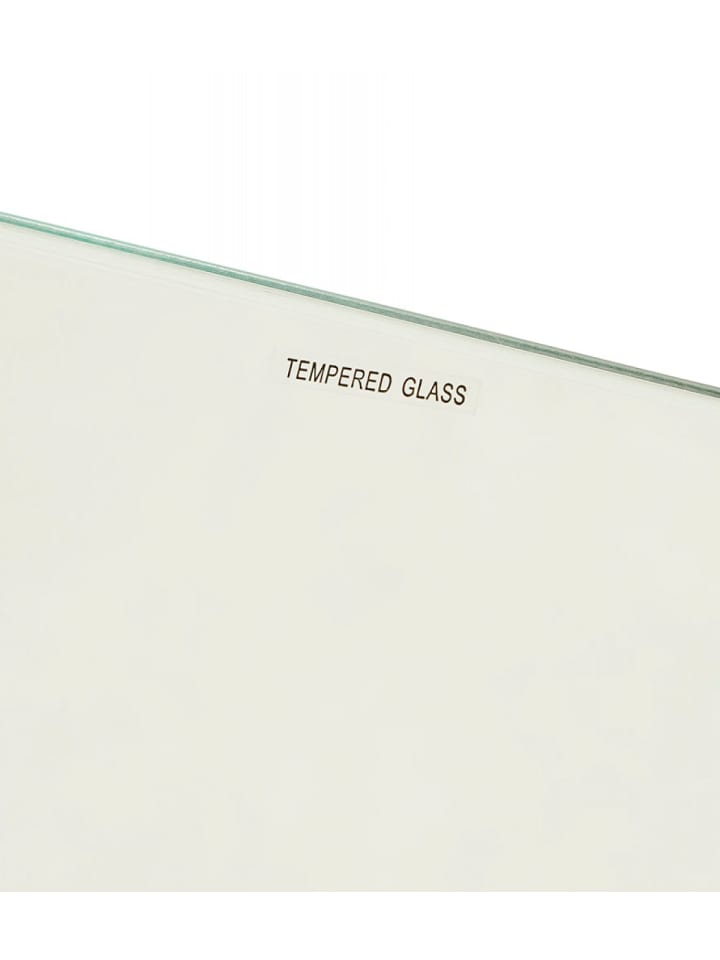 KADIMA DESIGN Glastisch Schreibtisch mit Holzbeinen | Moderner Designertisch günstig kaufen onesize