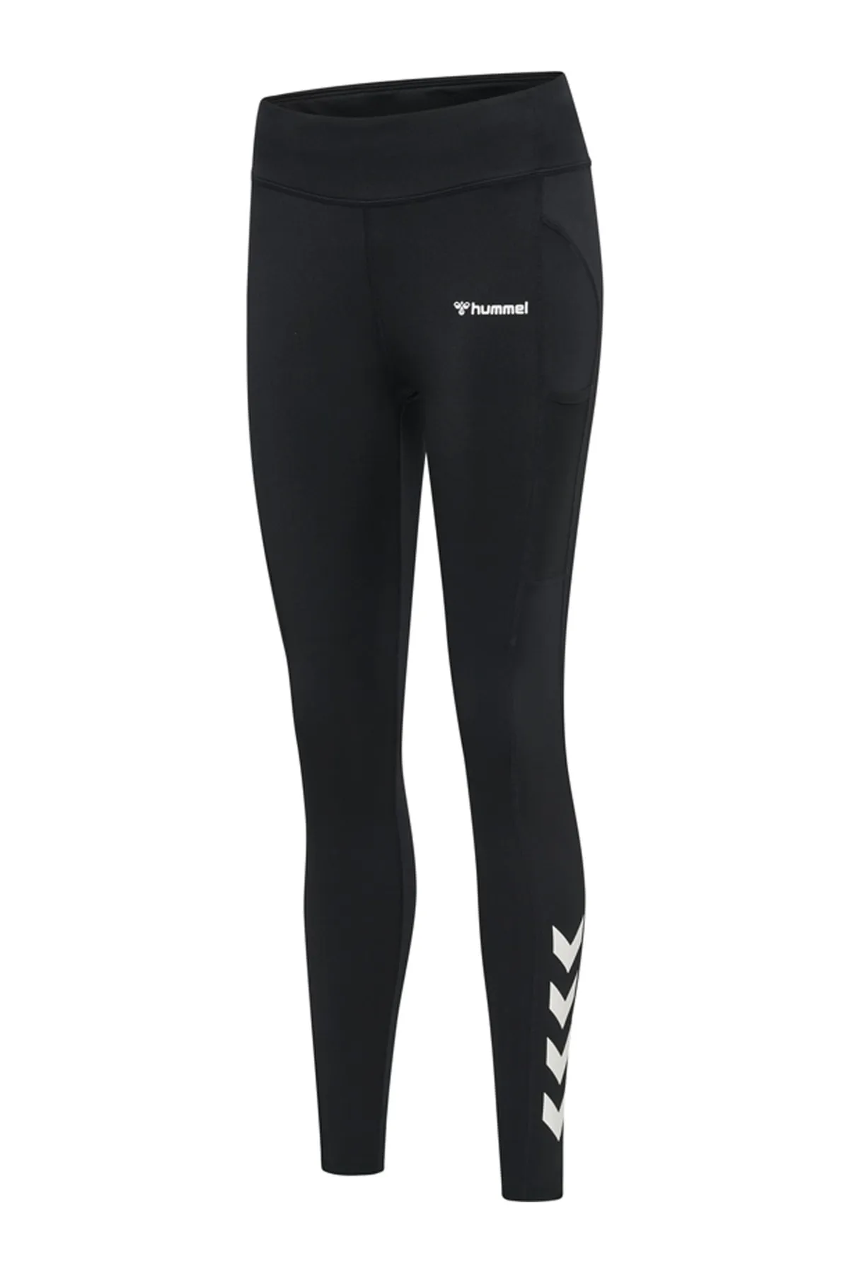 hummel  Sport-Leggings - Schwarz - Mittlerer Bund