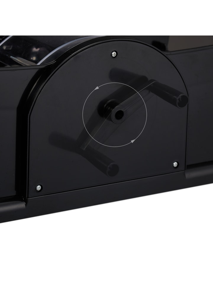 relaxdays Kartenmischmaschine in Schwarz günstig kaufen onesize