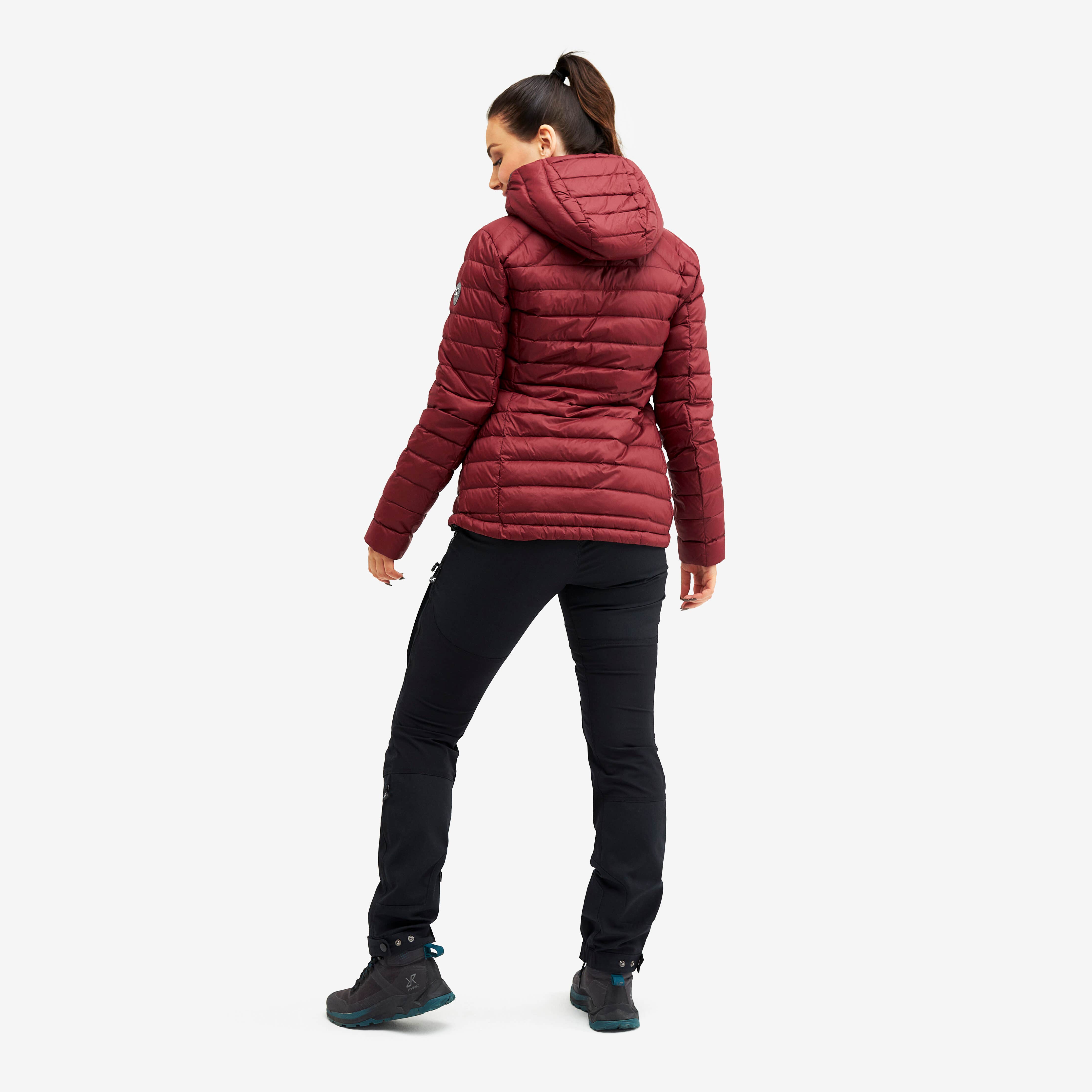 Helium Down Jacket Femme Bison Red