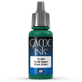 Game Ink Black Green (GA090)