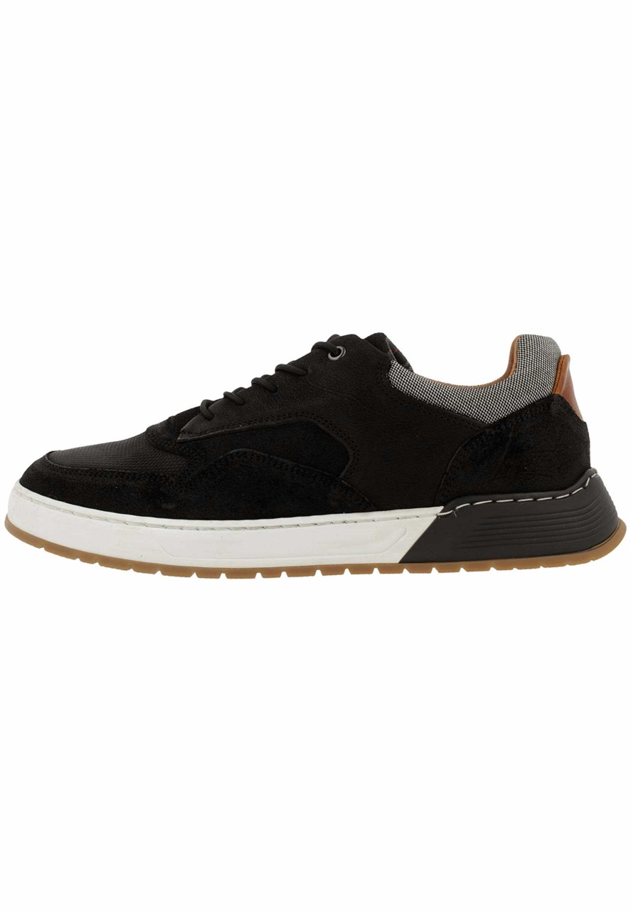 BULLBOXER Freizeit Schnürer schwarz Sneaker