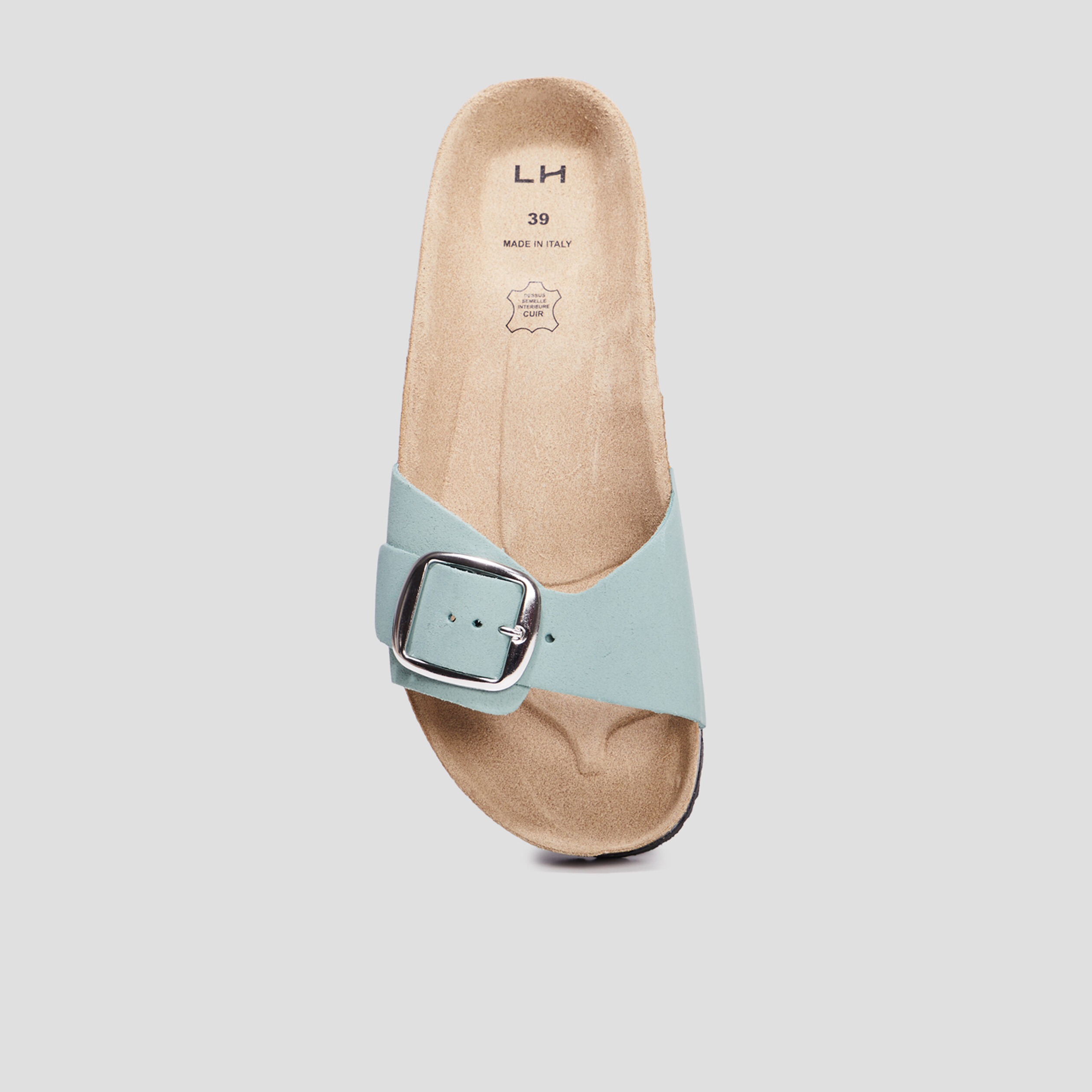 Mules bleu femme | La Halle