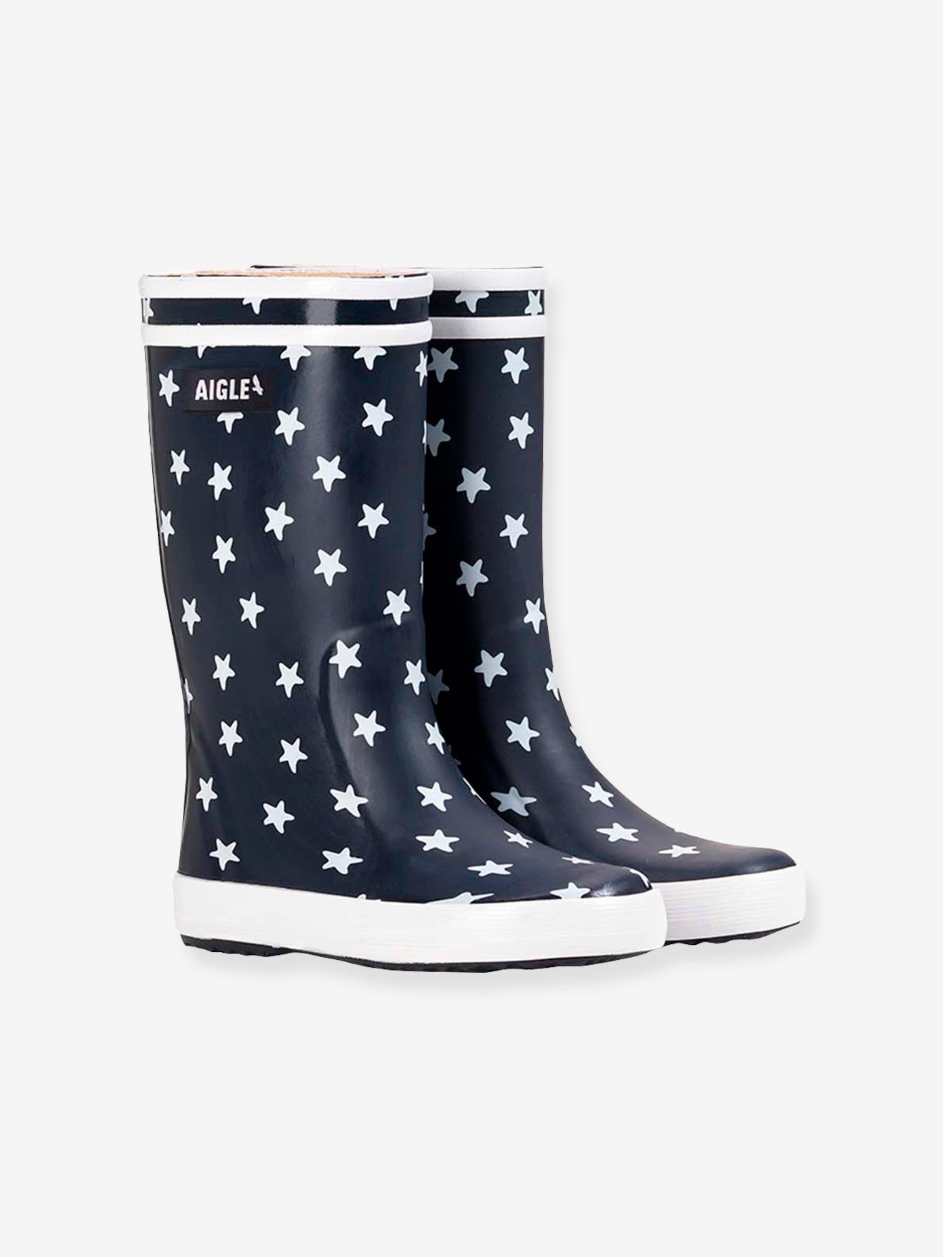 Bottes de pluie enfant Lolly Pop Play AIGLE® encre