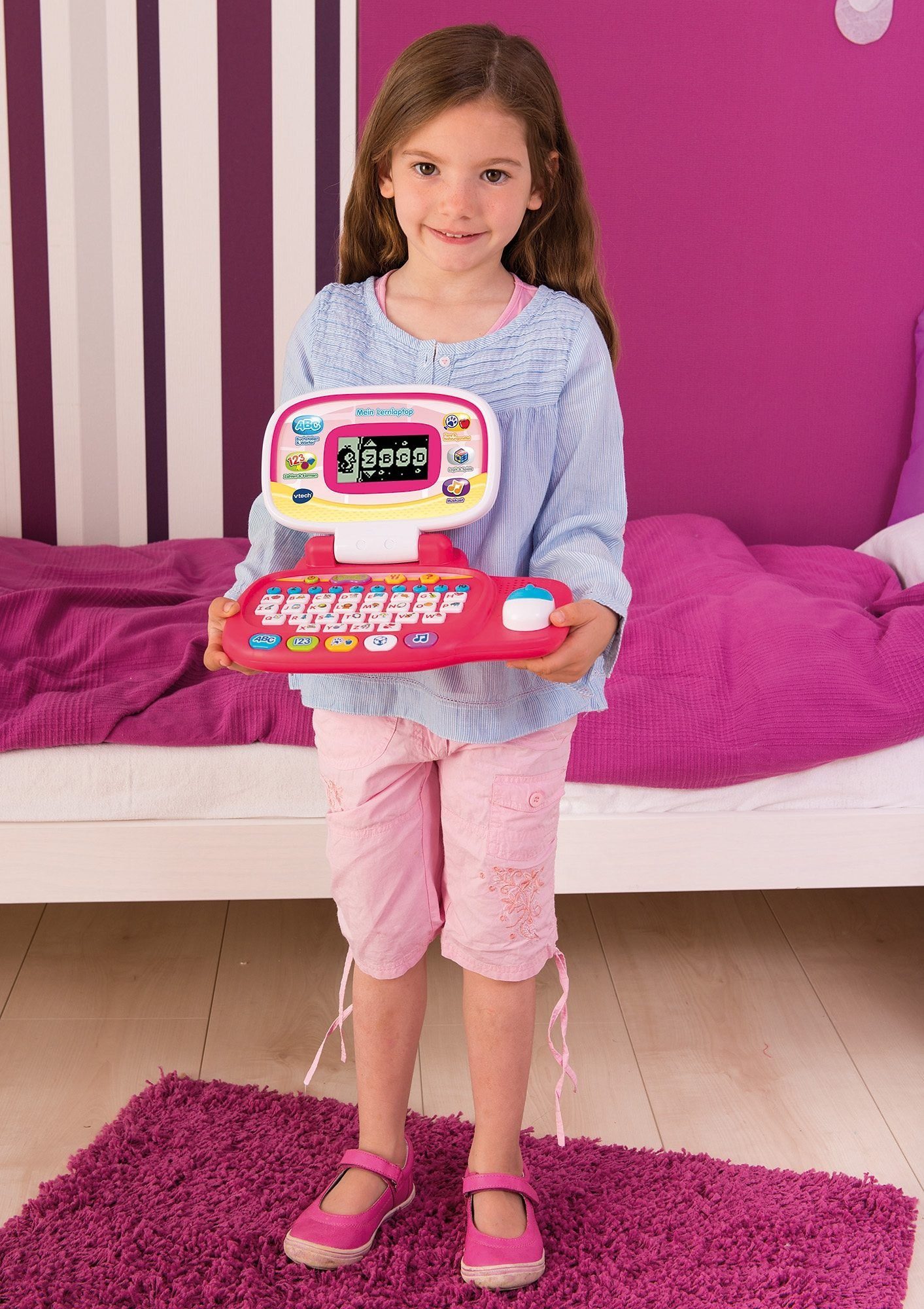 Vtech® Kindercomputer Ready Set School, Mein Lernlaptop