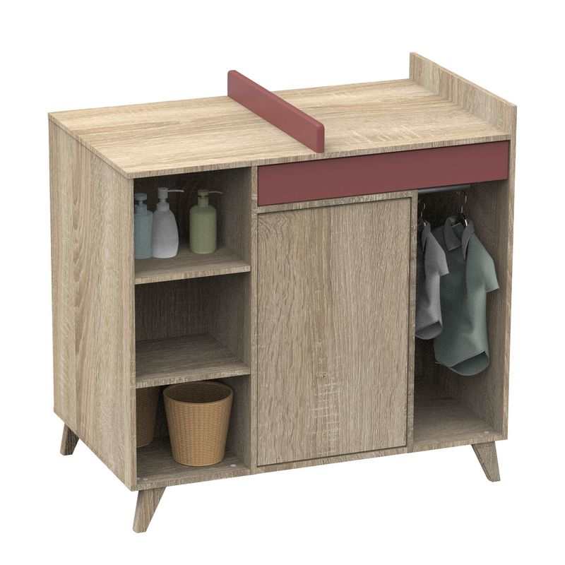 Commode à langer évolutive en bureau Nova