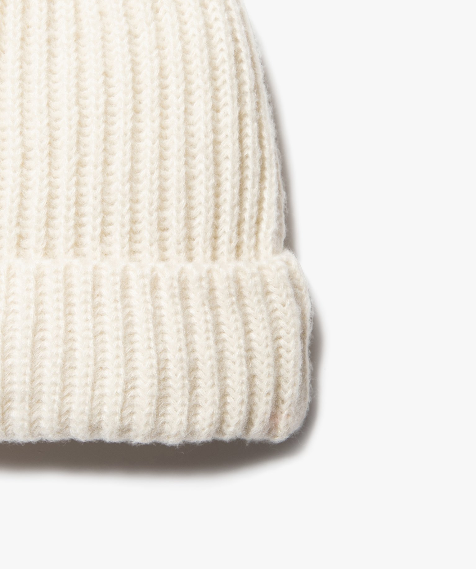 Bonnet femme en polyester recyclé ecru | GEMO