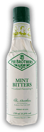 Fee Brothers Mint Bitters 0,15 Liter Fee Brothers Mint Bitters 0,15 Liter  0,15	 Liter - Vol 35,8%