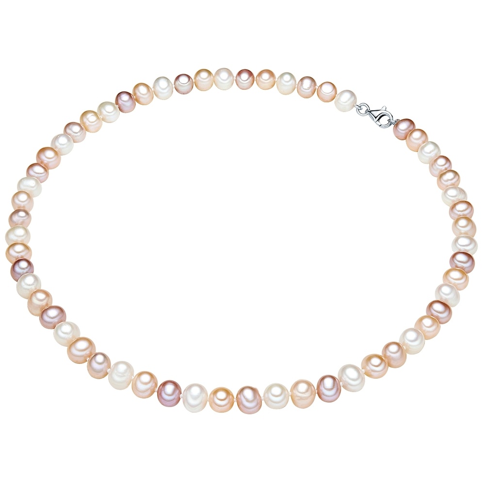 Valero Pearls Chaîne Argent sterling Perle de culture d'eau douce en Argent collier