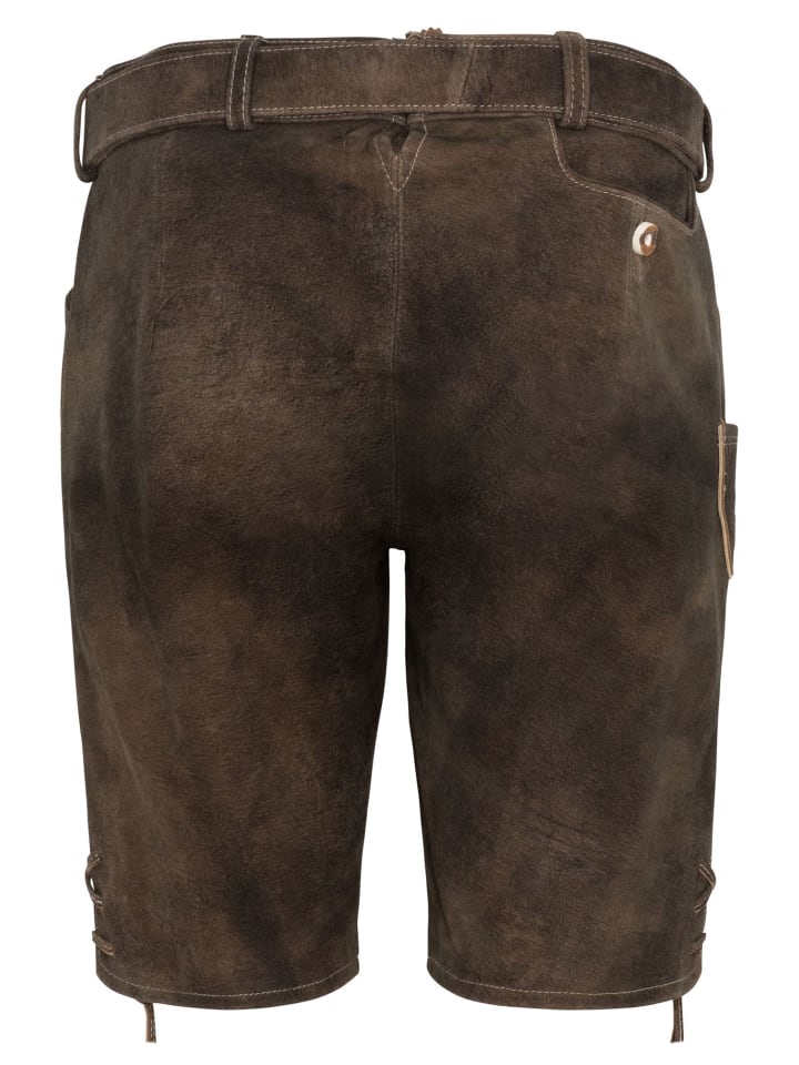 Spieth & Wensky Lederhose in Braun günstig kaufen
