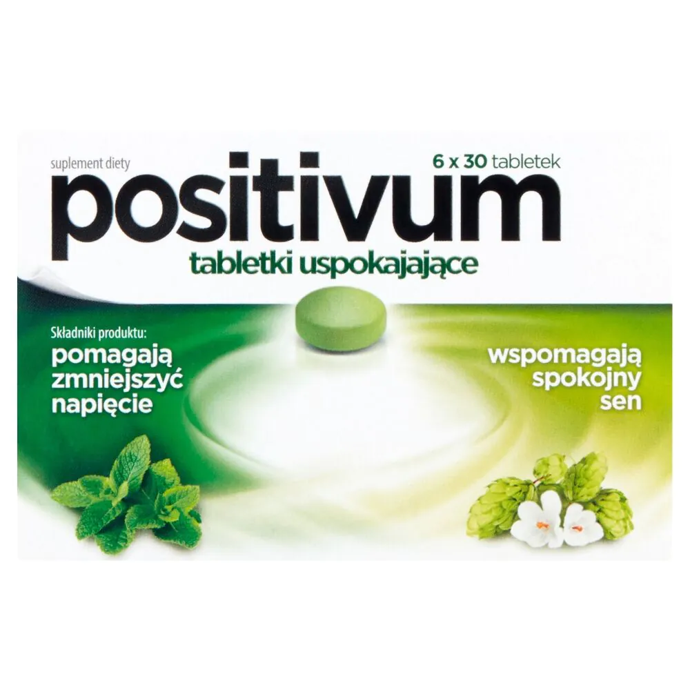 Positivum, Συμπλήρωμα διατροφής για χαλάρωση, Ταμπλέτες