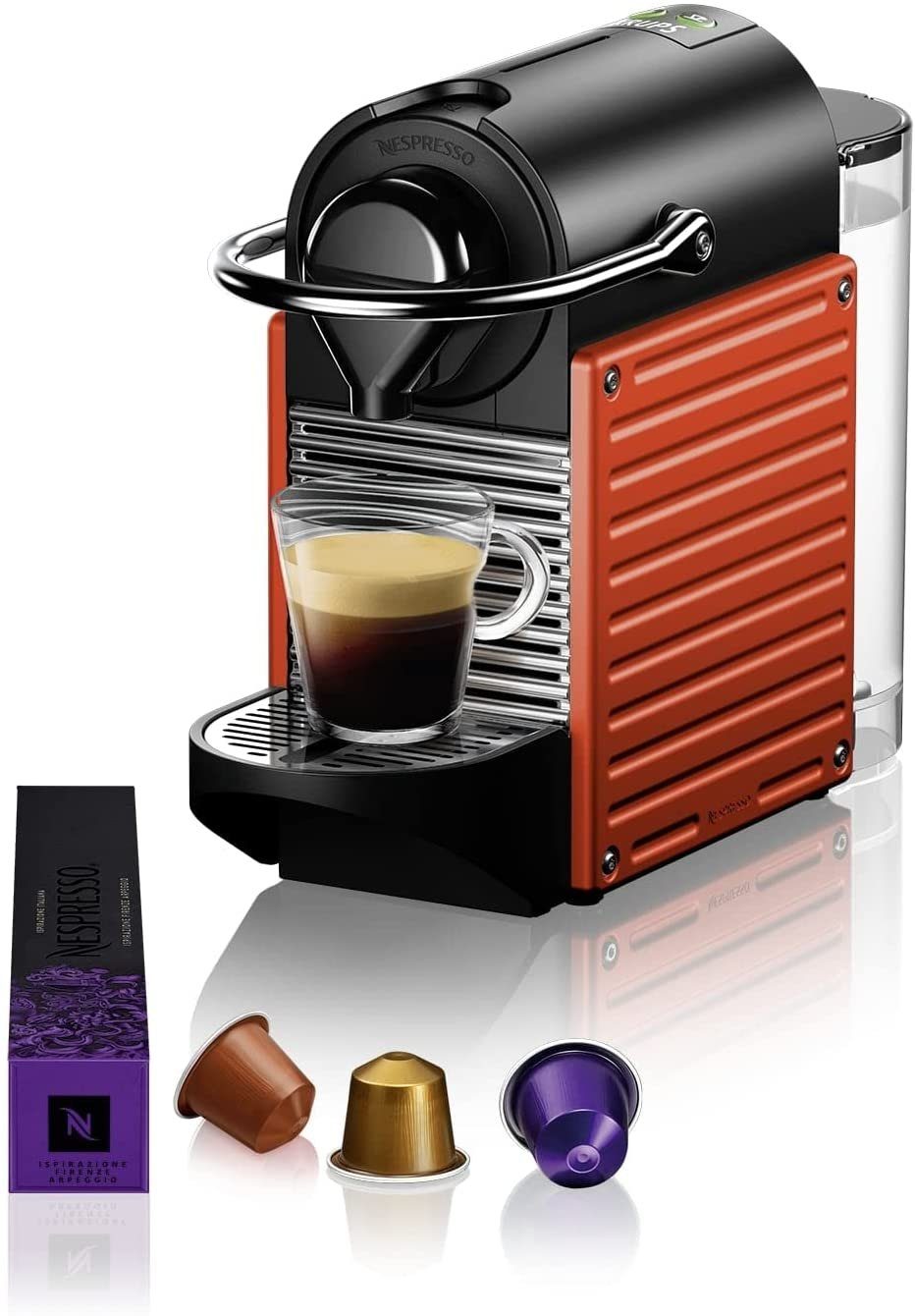 Krups Kapselmaschine Nespresso Pixie Kaffeemaschine Kapselmaschine 19 Bar