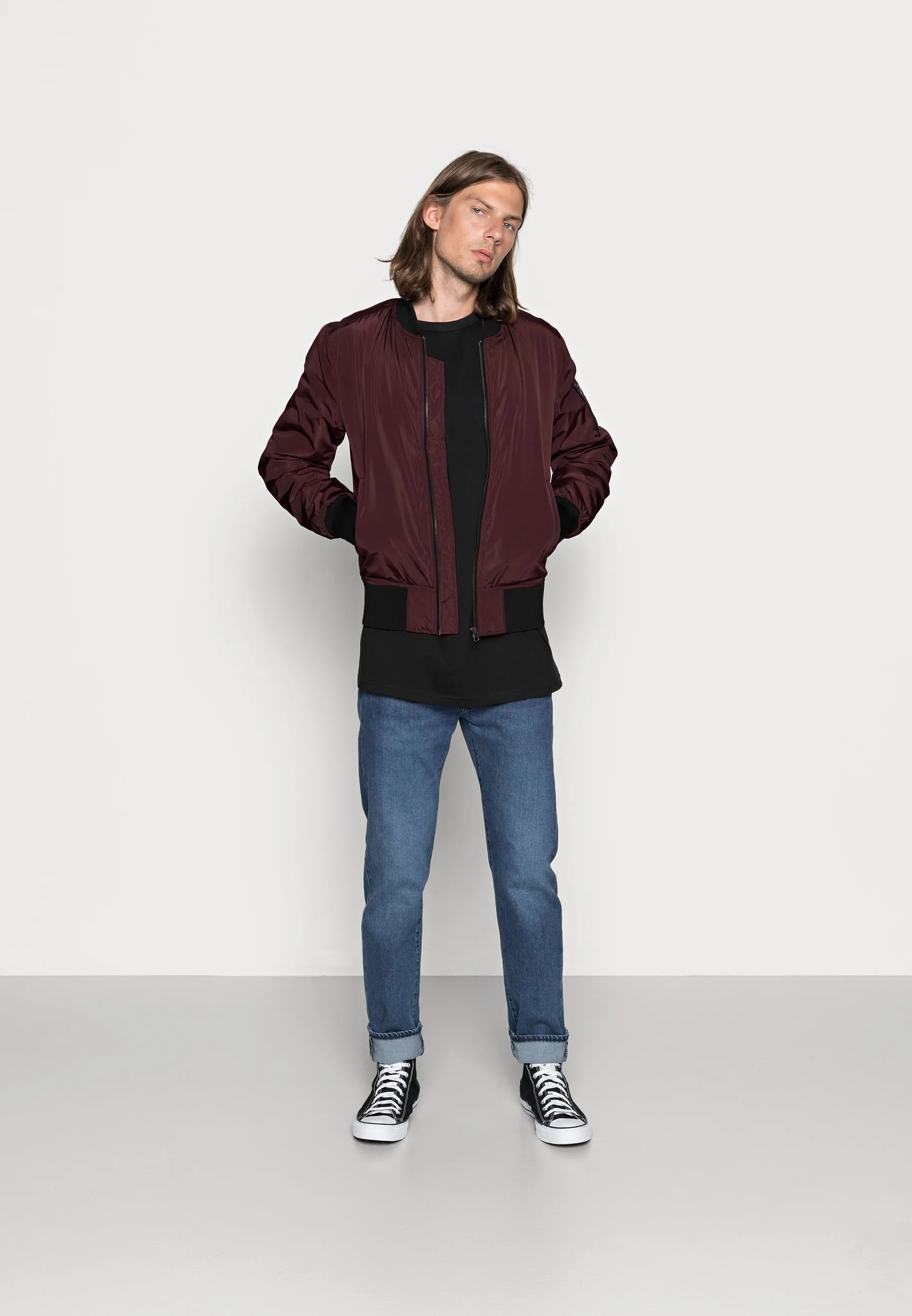 Chaqueta bomber bicolor Urban Classics - Chaqueta bomber