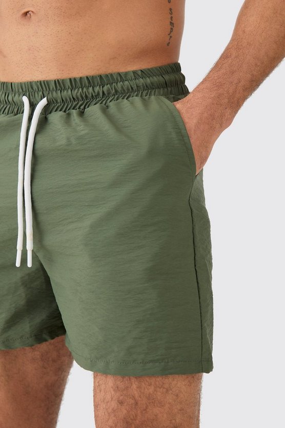 Kurze Badehose in Knitteroptik