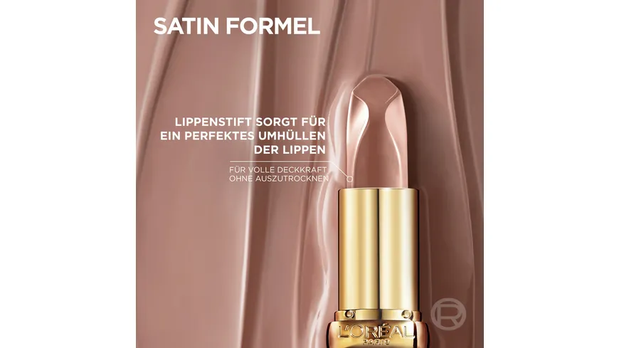 L'ORÉAL PARIS Lippenstift Color Riche Satin Nude 4.3 g Worth It - 601