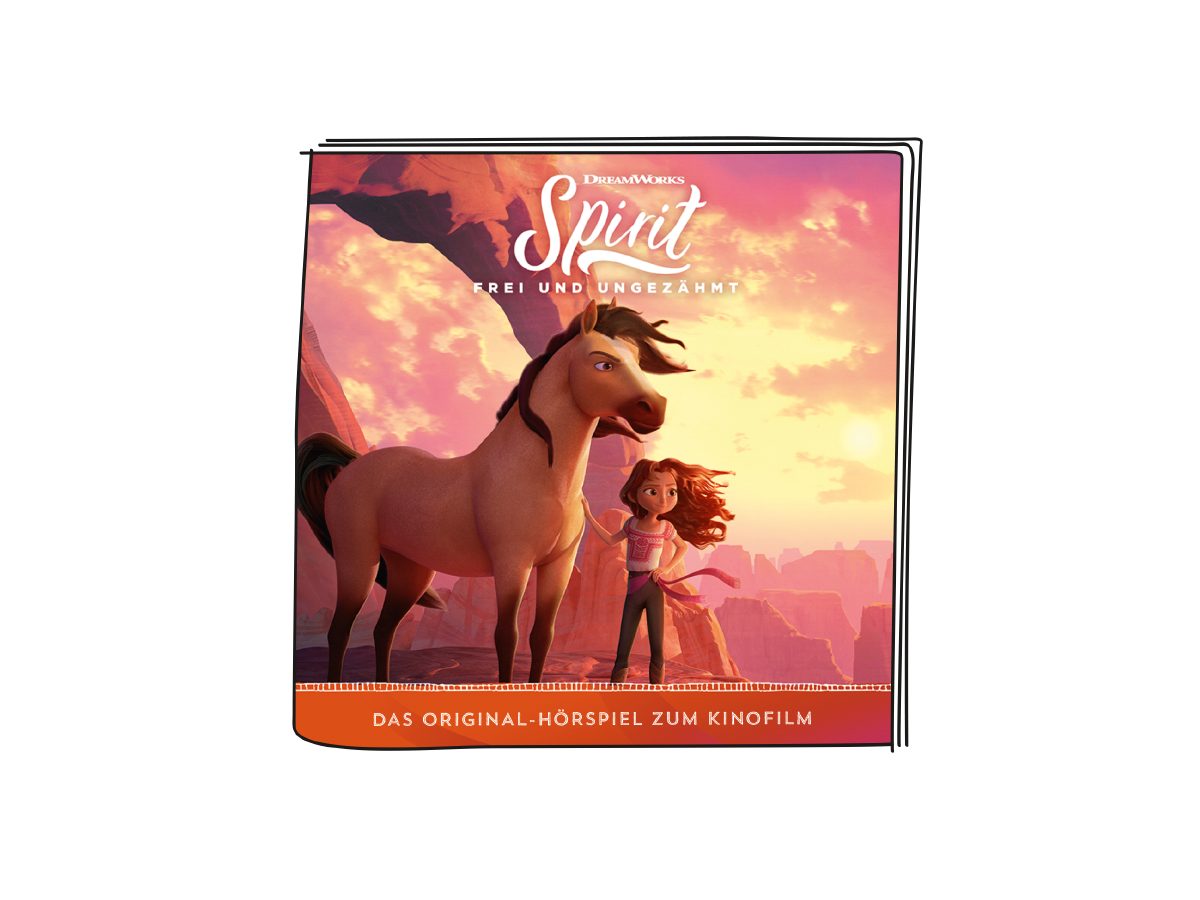 tonies Hörspielfigur Spirit - SPIRIT Frei und Ungezähmt, Ab 3 Jahren