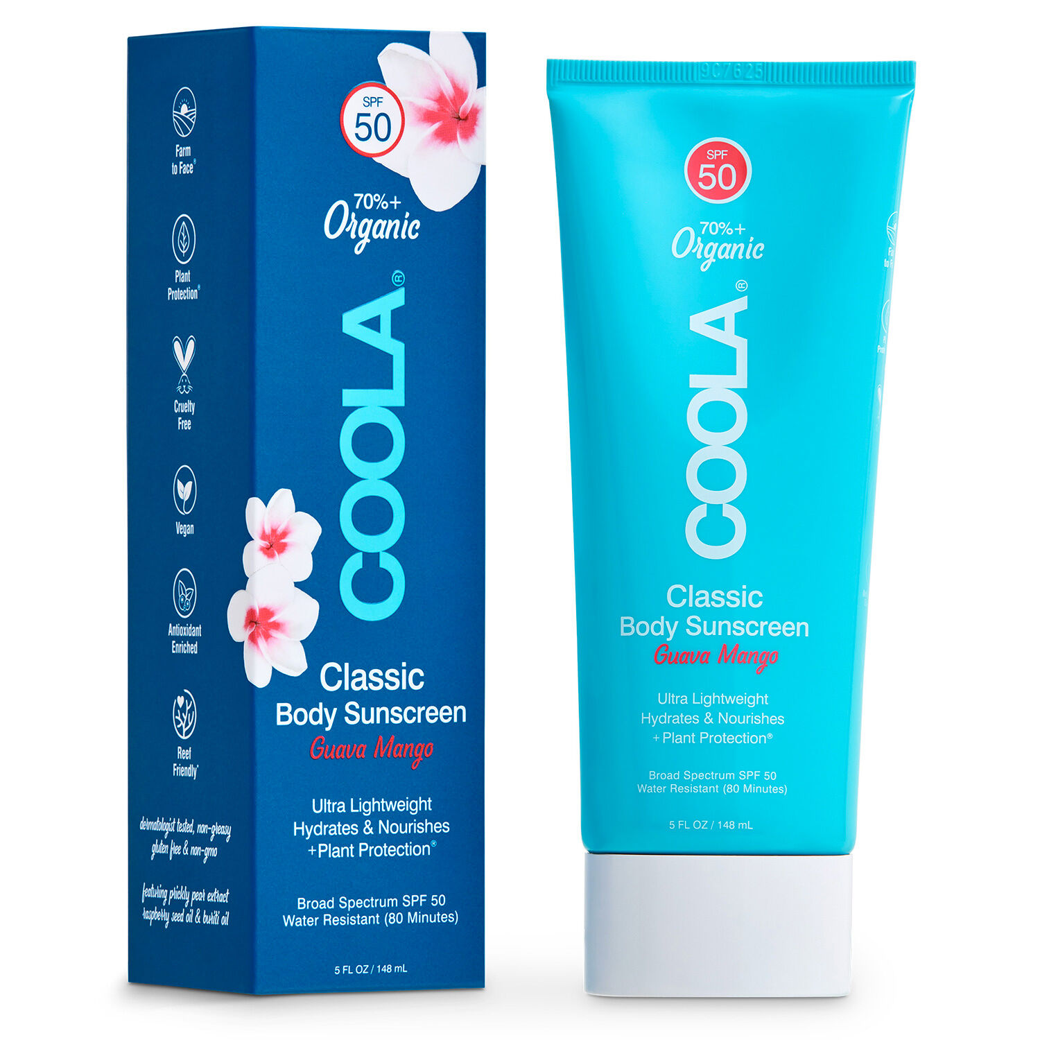 Coola Lotion Solaire Corps Classic SPF50 Goyave & Mangue