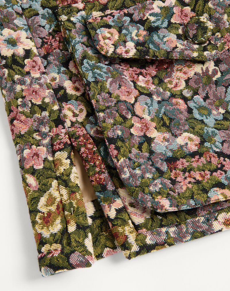 Valentino Gobelin Vest med Jacquard mønster Apres L'Hiver