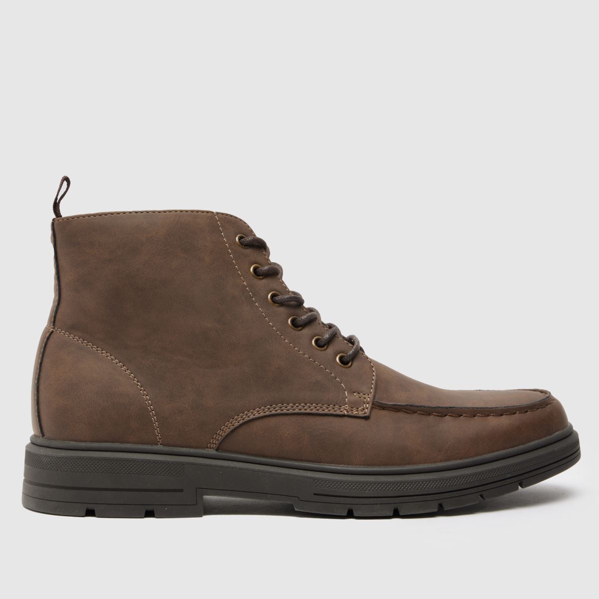 Schuh poros köténycsizma barna színben