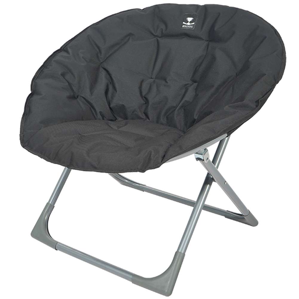 BIXENTE faltbarer Lounge Klappsessel schwarz
