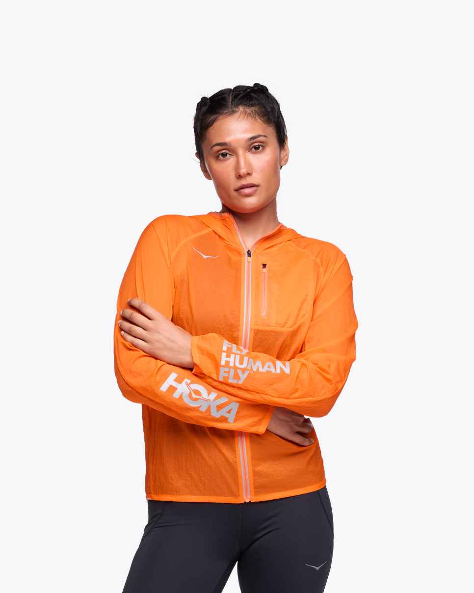 Skyflow Viz Jacket Electric Tangerine