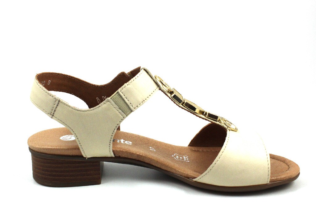 REMONTE Klassische Sandalen weiss