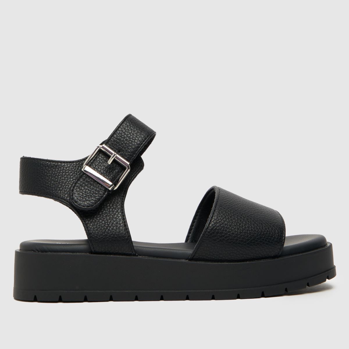 Schuh svarta Trixie Chunky Flickor Ungdomssandaler