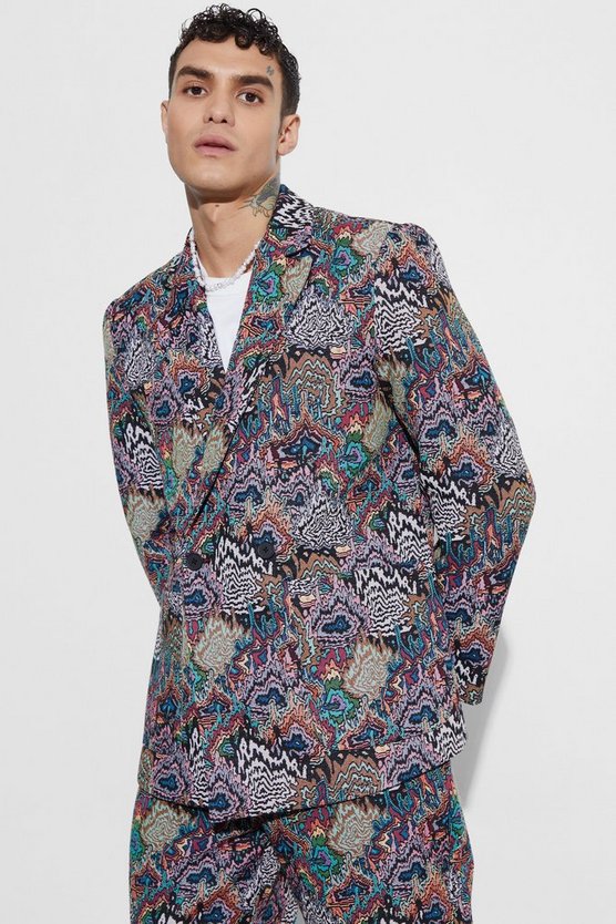 Lockerer zweireihiger Blazer
