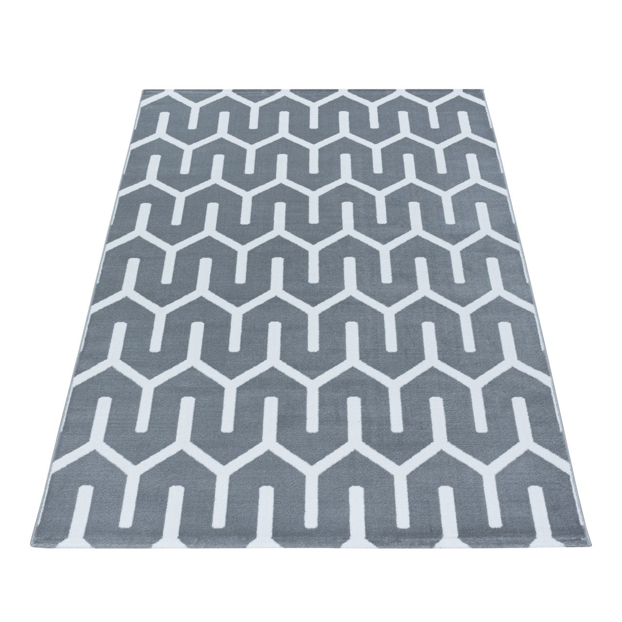 Ayyildiz Teppich, COSTA 3524, GREY, 80 x 150 cm