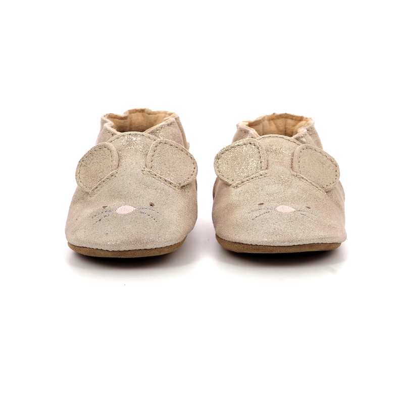 Chaussons cuir tannage vegetal Mouse Nose