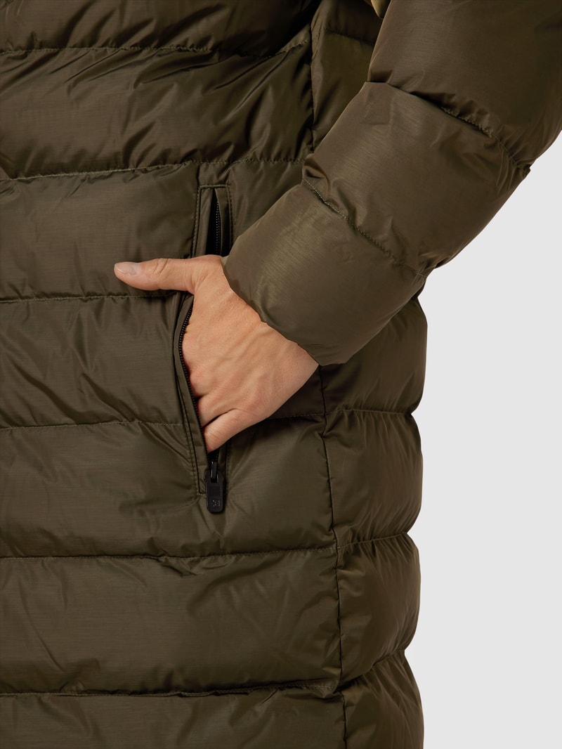 Funktionsjacke mit Zweiwege-Reißverschluss Modell 'BLACKJACK' in olivgrün