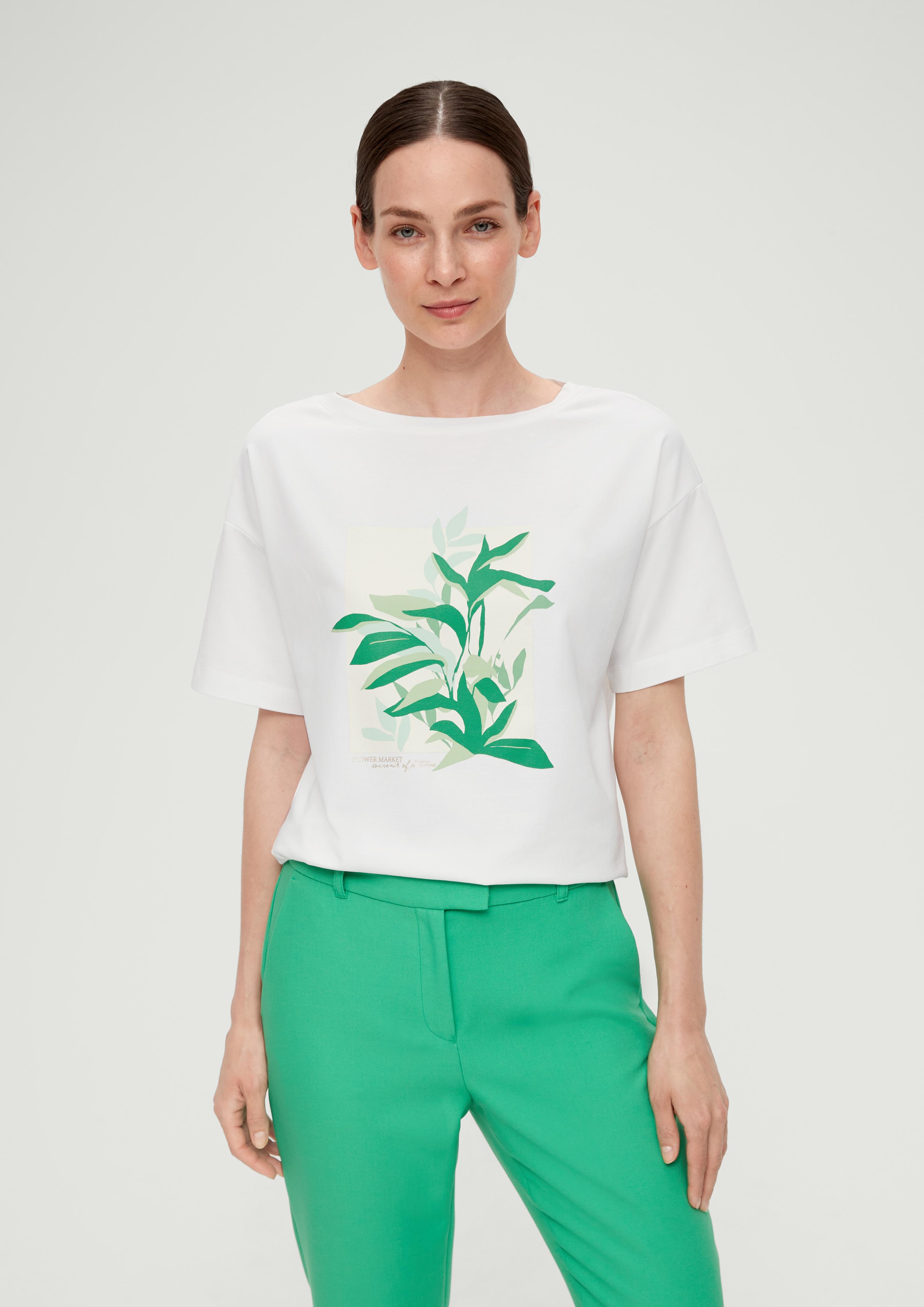 T-Shirt mit Front-Print  2138801-02D1