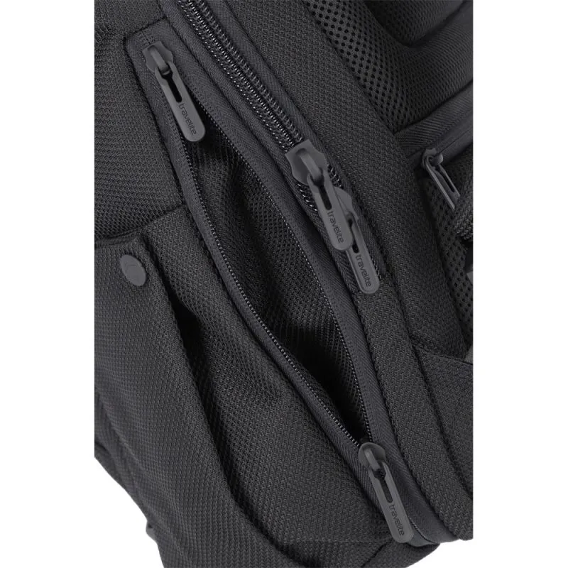 Travelite MEET Rucksack erweiterbar - Schwarz