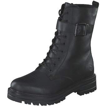 Remonte Schnürstiefelette in schwarz