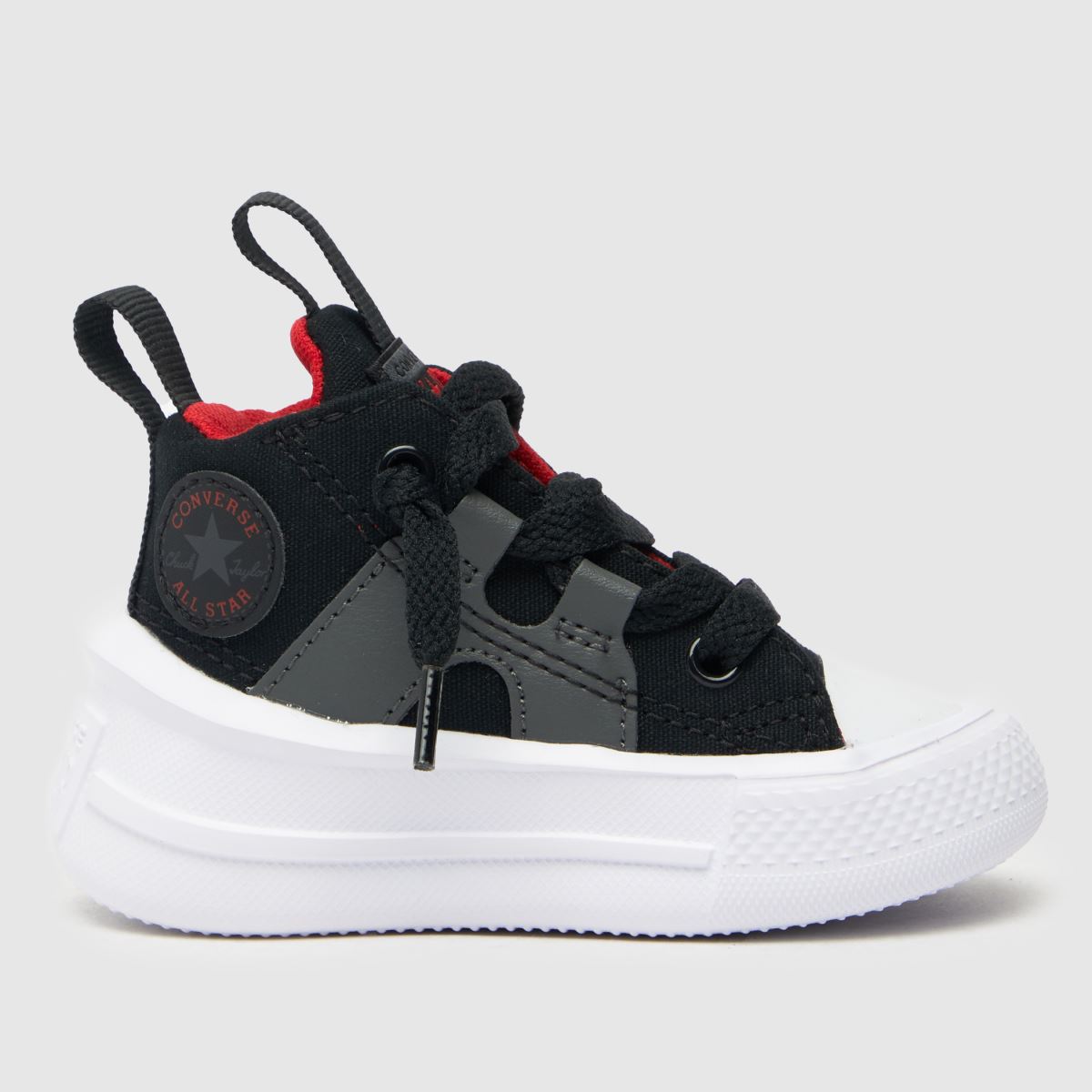 Converse svarta och vita All Star Ultra pojkar småbarnsskor