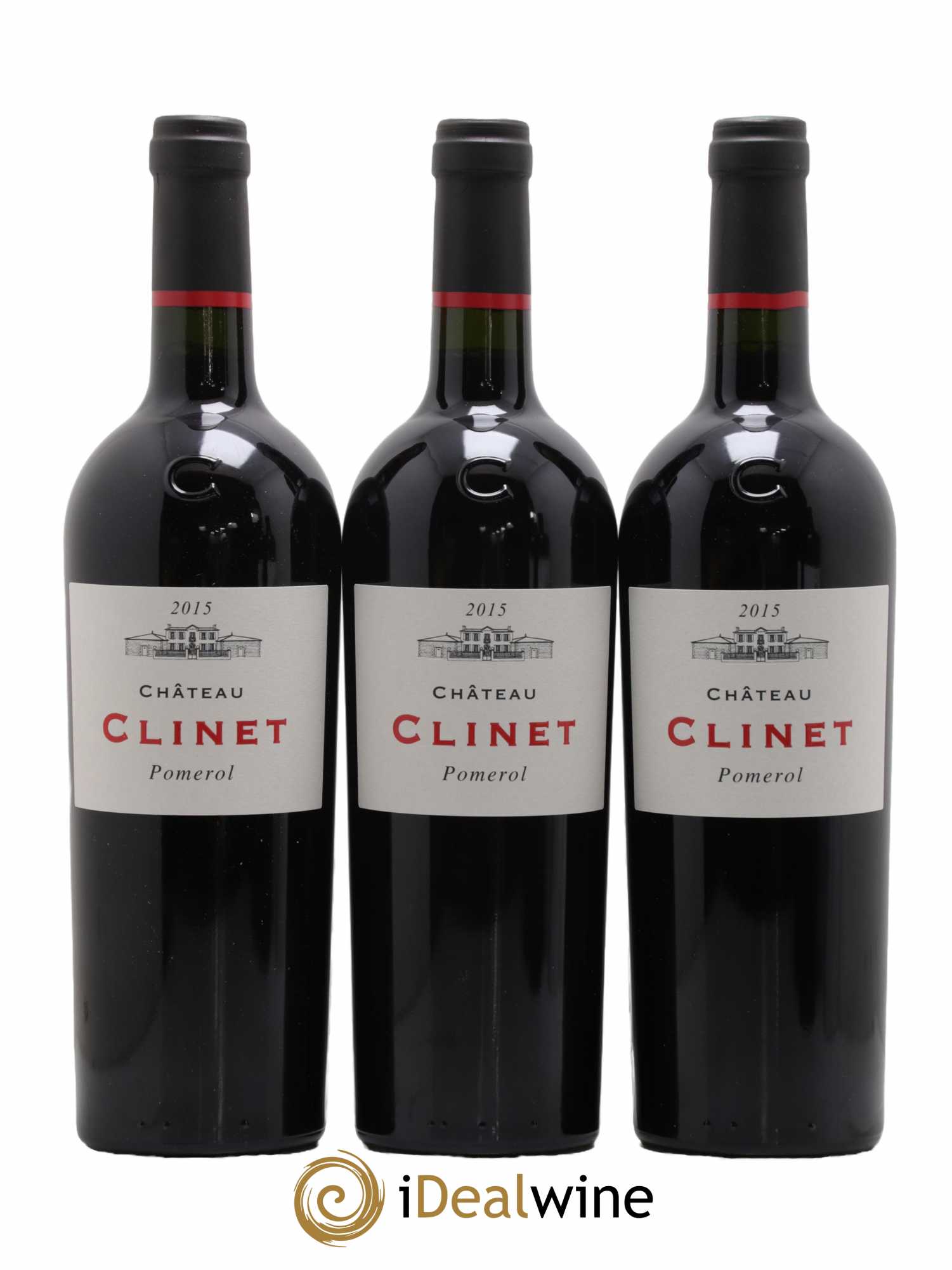 Château Clinet  2015 - Lot de 12 Bouteilles