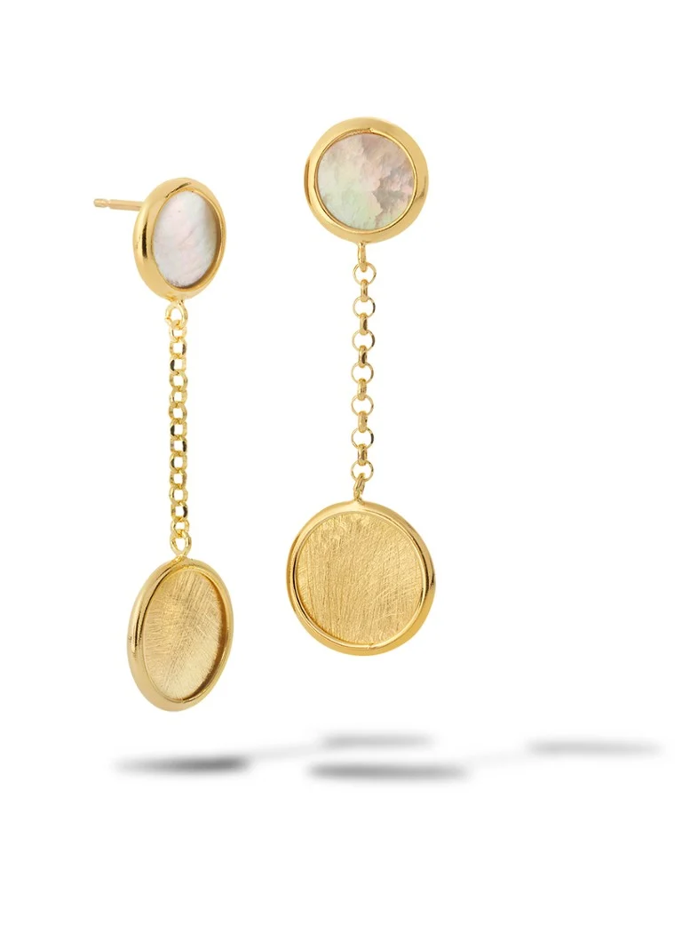 Casa Jewelry Minou Max gold-plated stud earrings