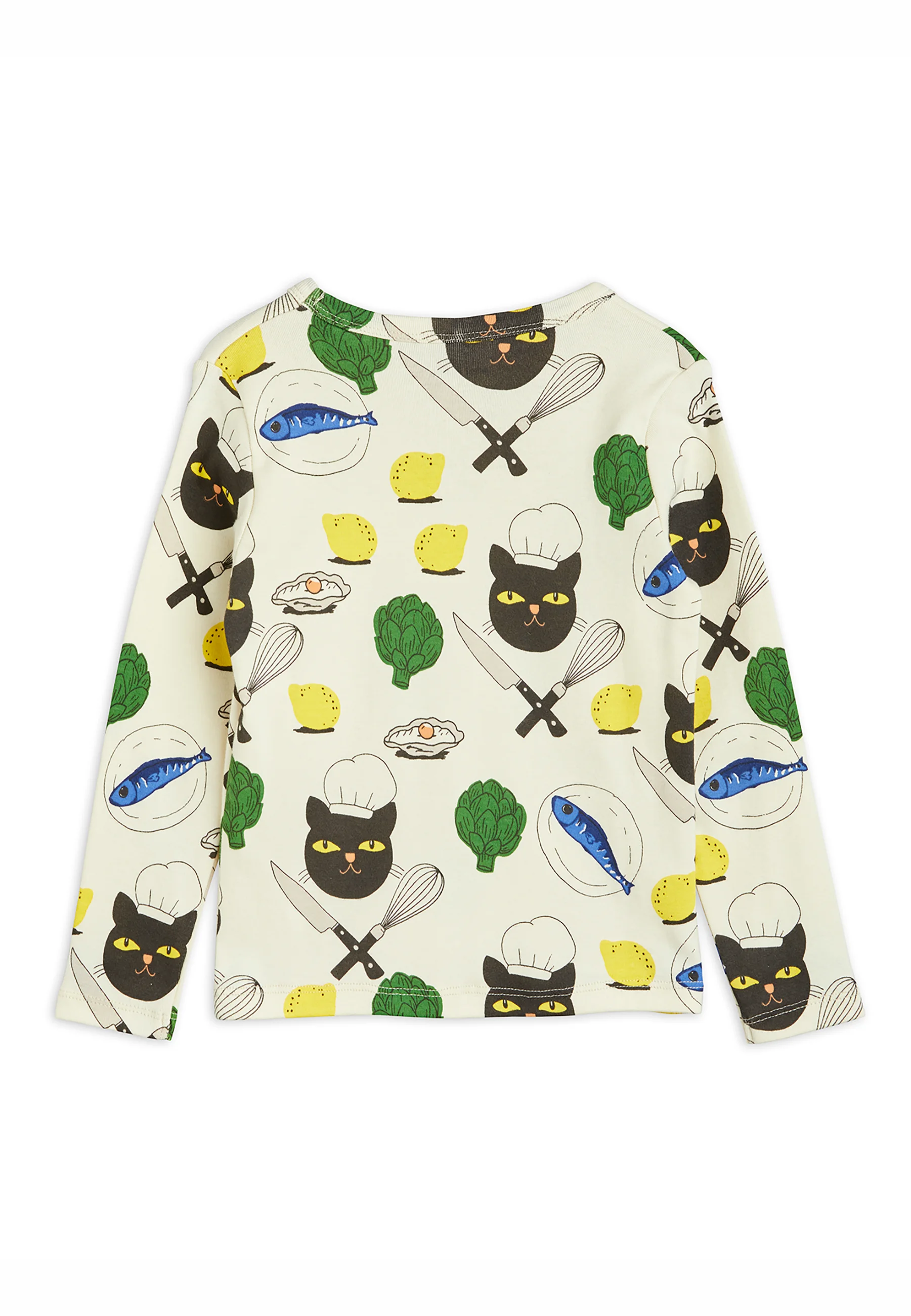Mini Rodini CHEF CAT TEE UNISEX - Camiseta de manga larga