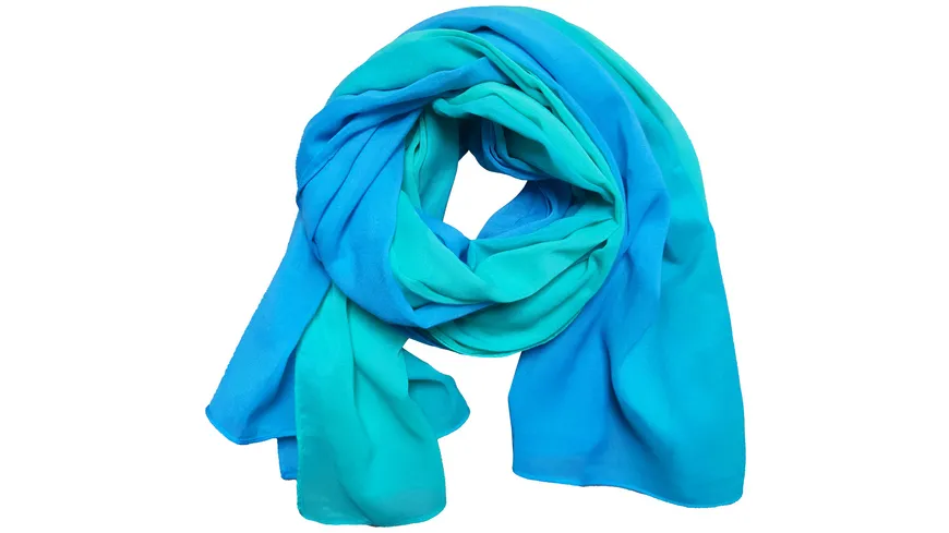 Breitschal Farbverlauf cyan, menthol