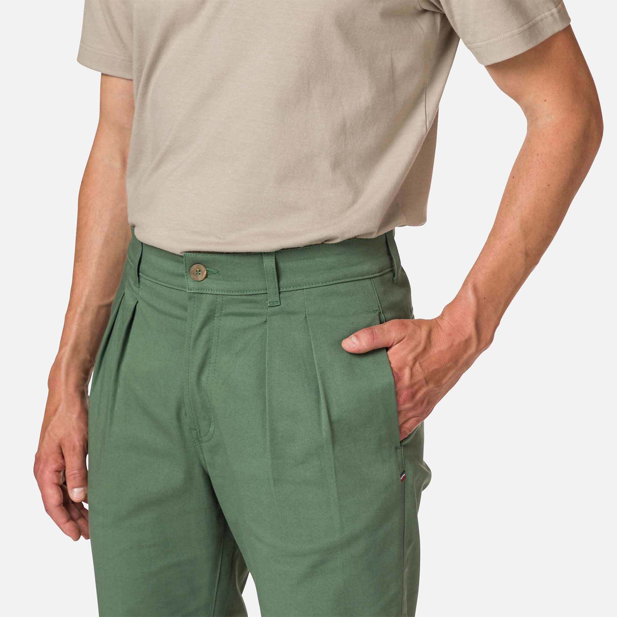 Pantalon chino en coton bio homme
