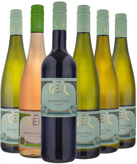 Probierpaket feinherb - Weingut Geil - Römerhof